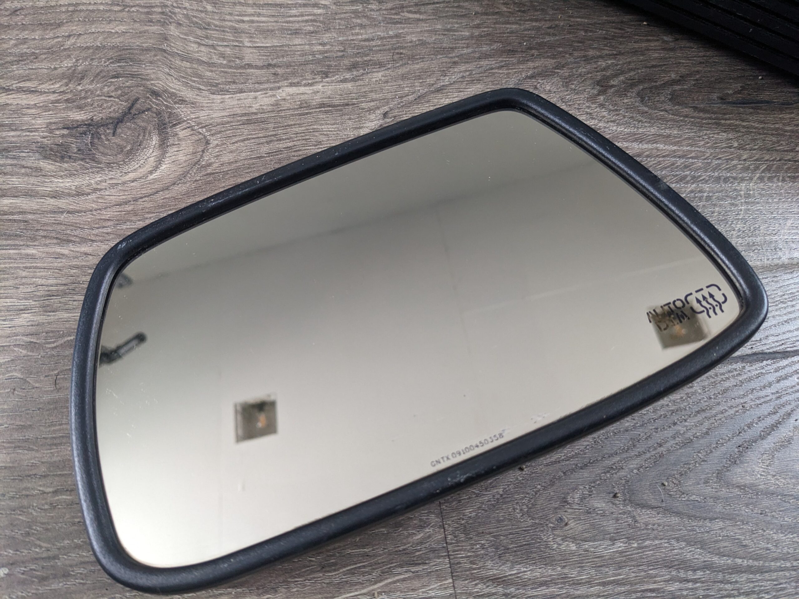 20052007 Jeep Grand Cherokee Driver Heated Auto Dim Mirror Glass OEM