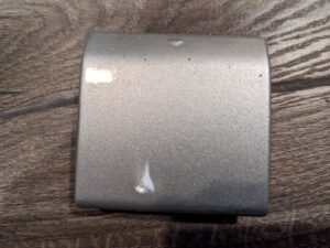 01-07 Mercedes W203 C Class Rear Bumper Tow Hook Cap Silver A2038851026